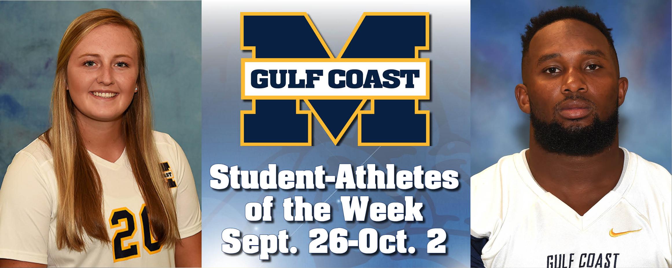 Giese, Dean named MGCCC Student-Athletes of the Week