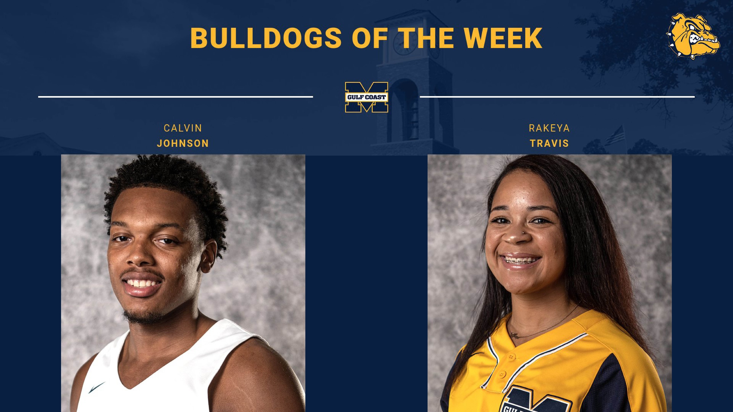 Johnson, Travis named Bulldogs of the Week