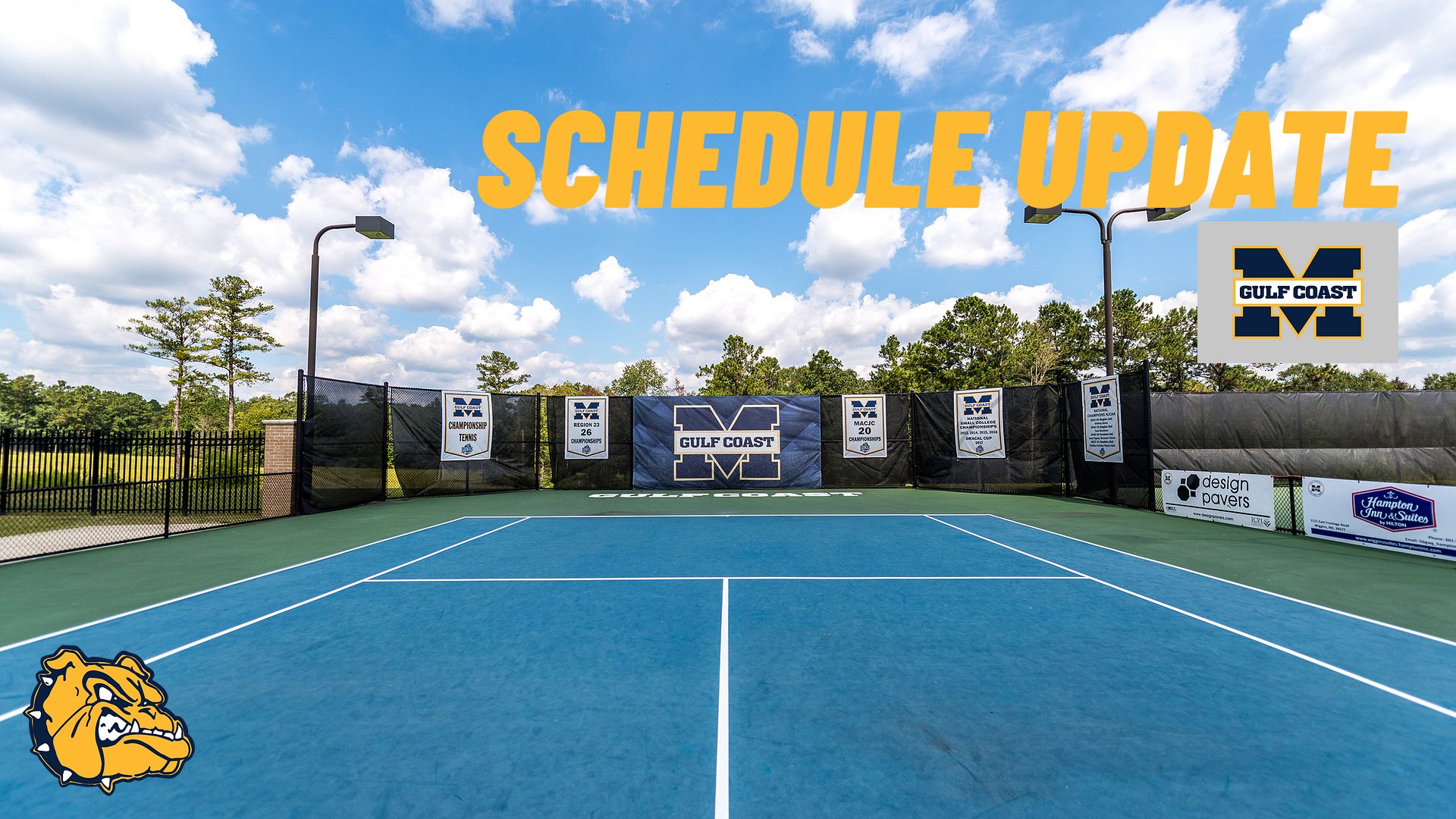 Tennis matches Friday postponed