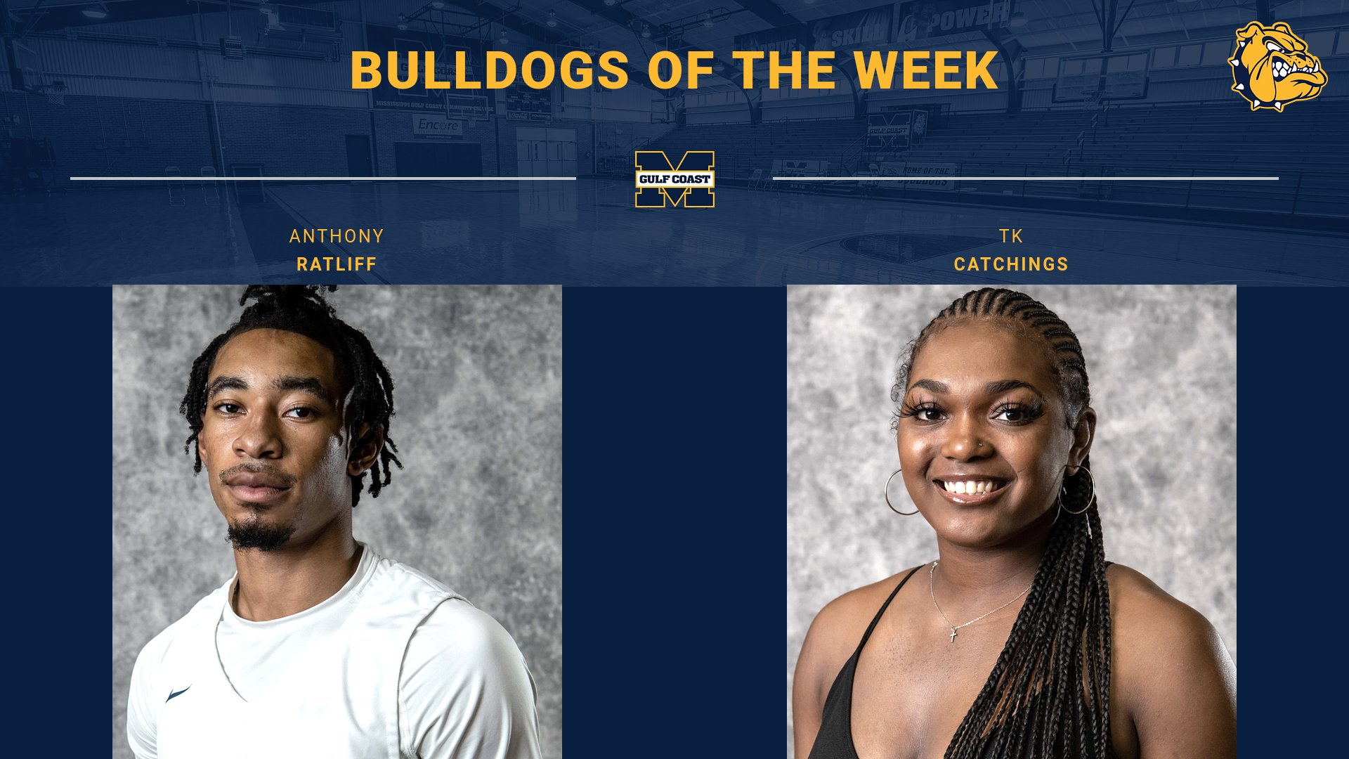 Ratliff, Catchings named Bulldogs of the Week
