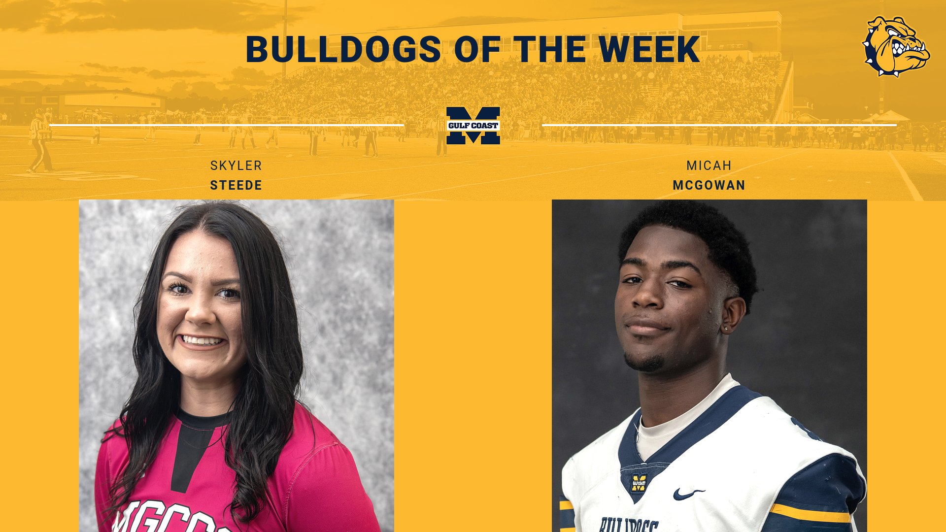 Steede, McGowan named Bulldogs of the Week