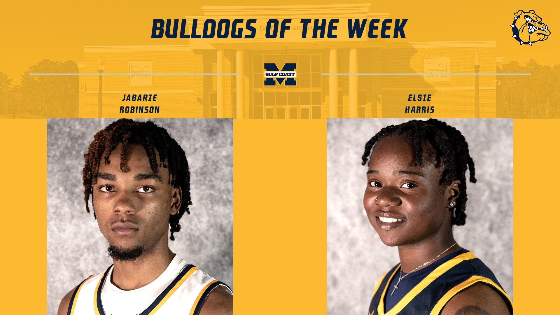 Robinson, Harris named Bulldogs of the Week