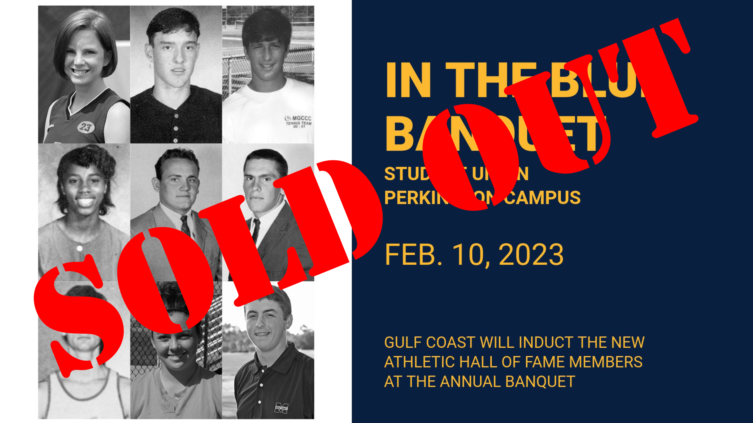 IN THE BLUE BANQUET SELLS OUT