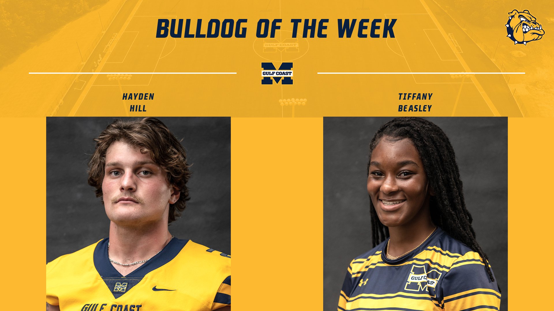 Hill, Beasley named Bulldogs of the Week