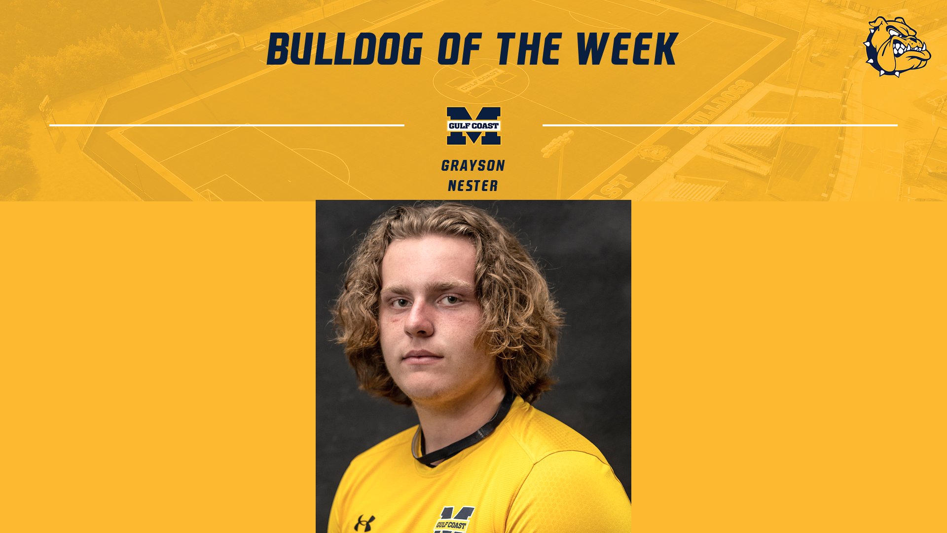 Nester named Bulldog of the Week