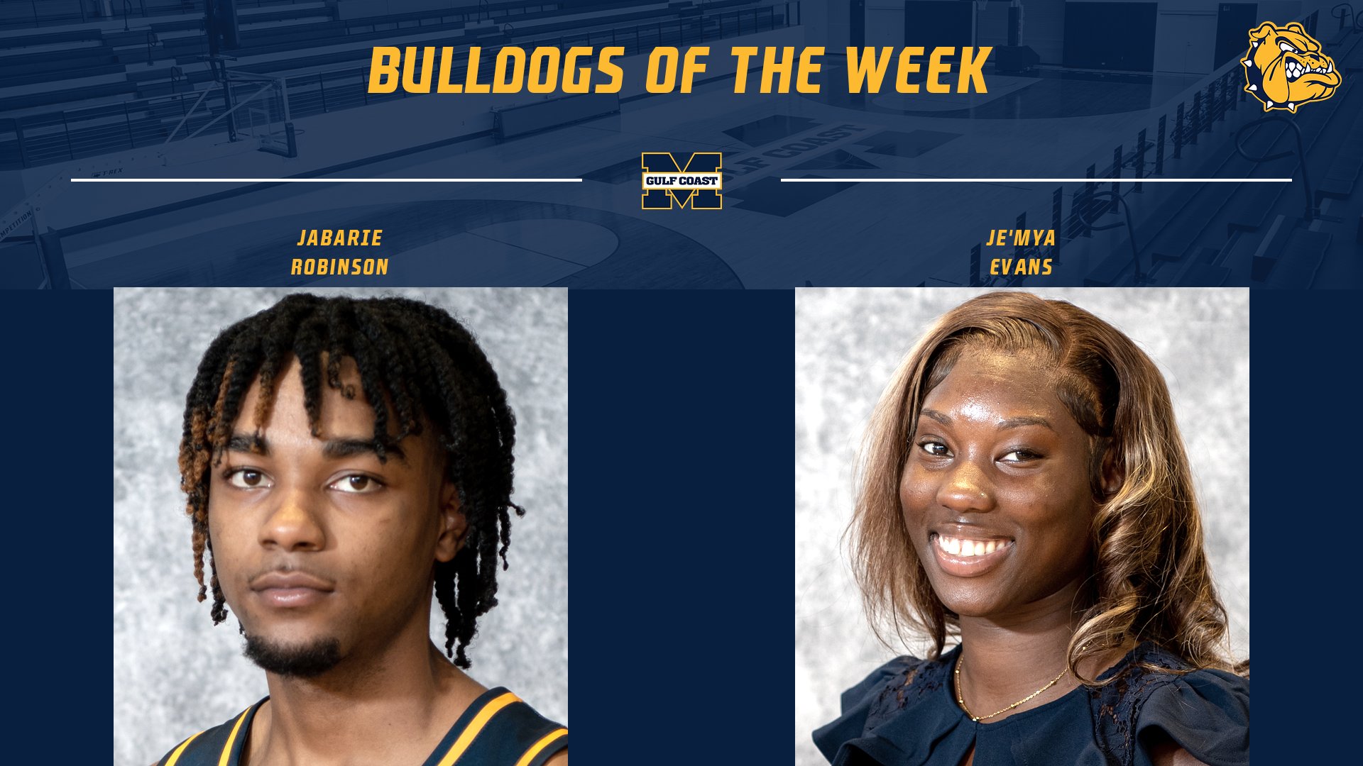 Robinson, Evans named Bulldogs of the Week