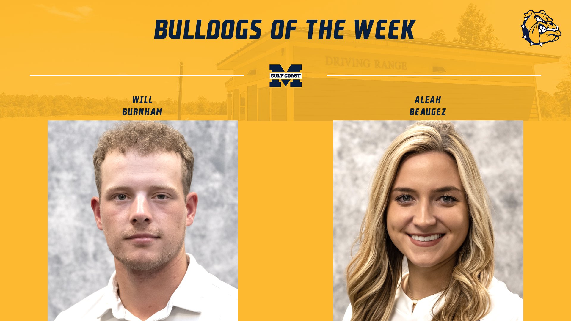Burnham, Beaugez named Bulldogs of the Week