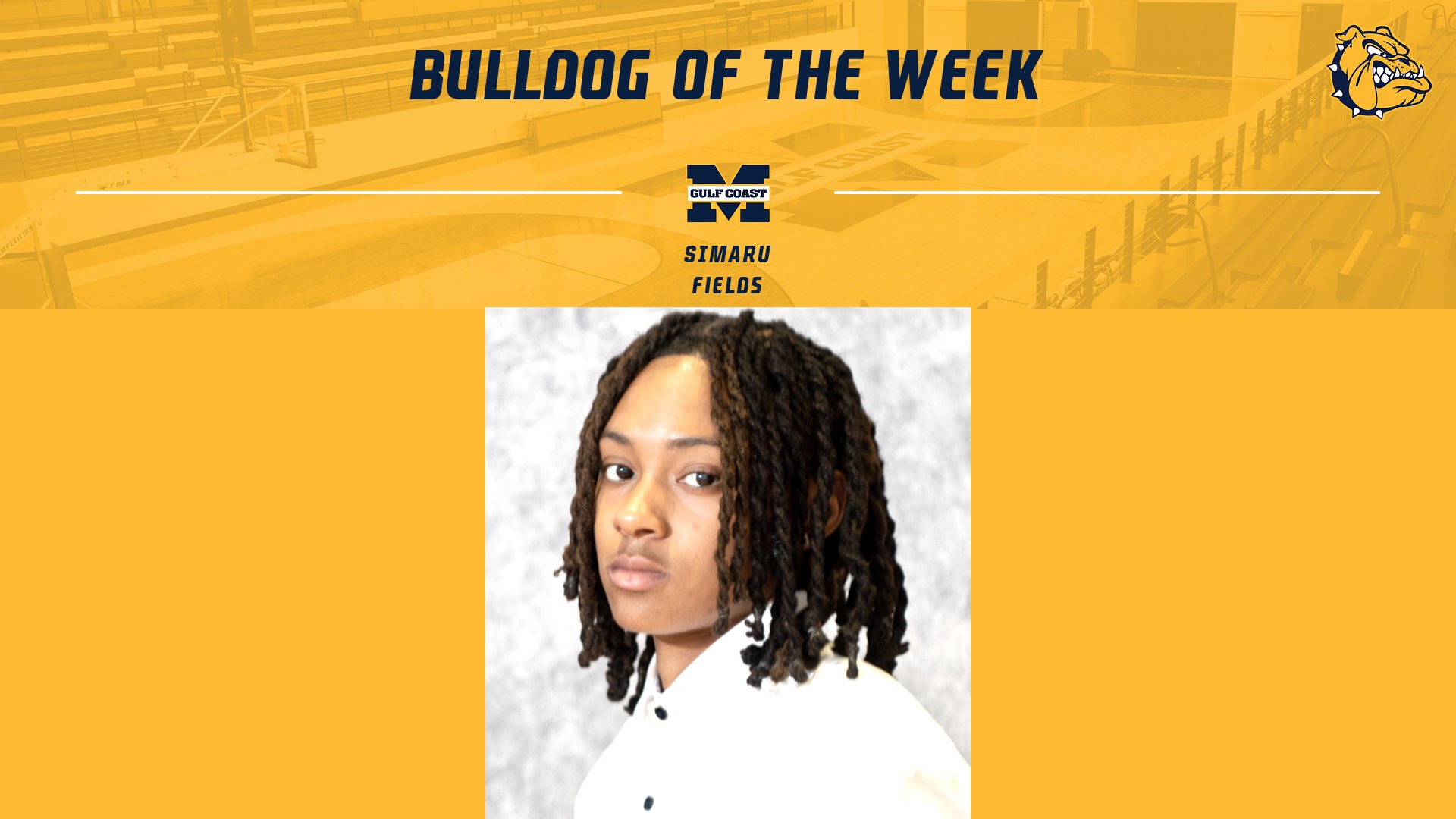 Fields named Bulldog of the Week