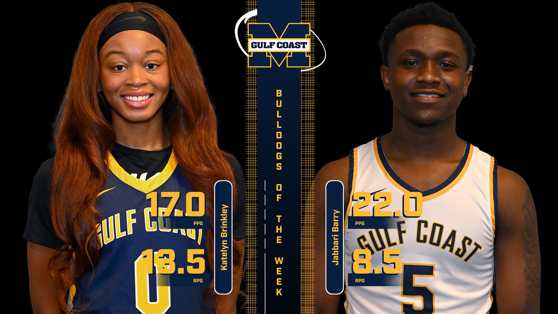 Brinkley, Barry named Bulldogs of the Week