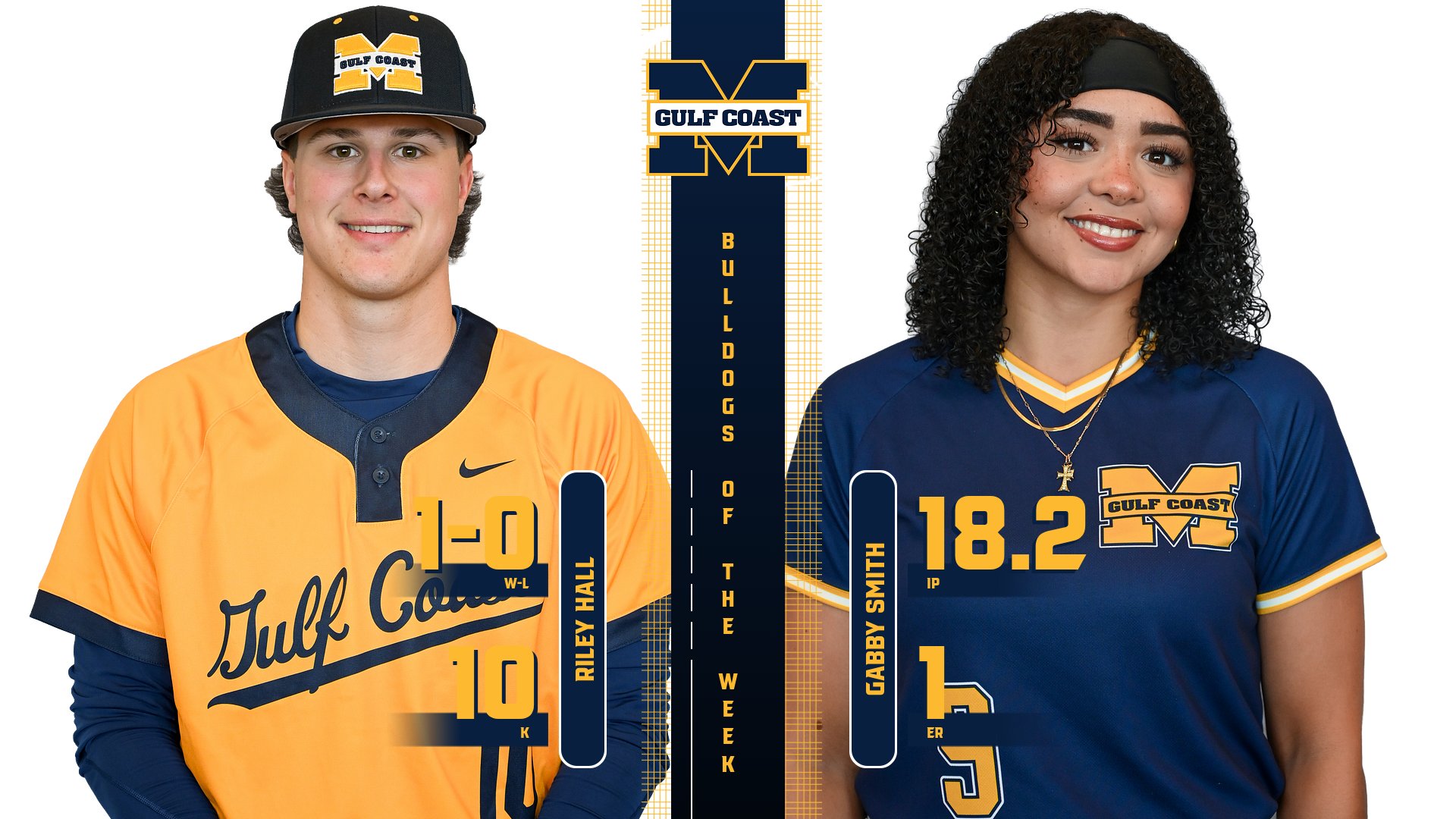Hall, Smith named Bulldogs of the Week