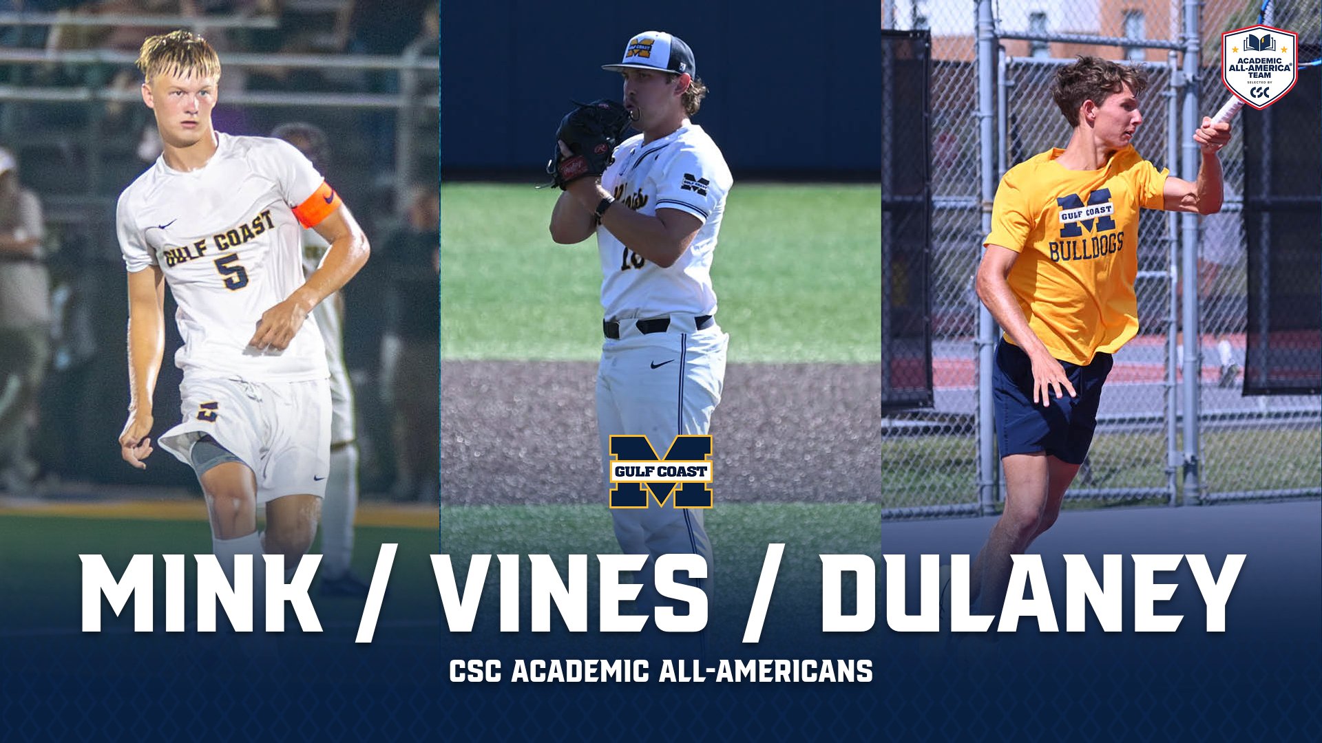 3 Bulldogs named Academic All-Americans