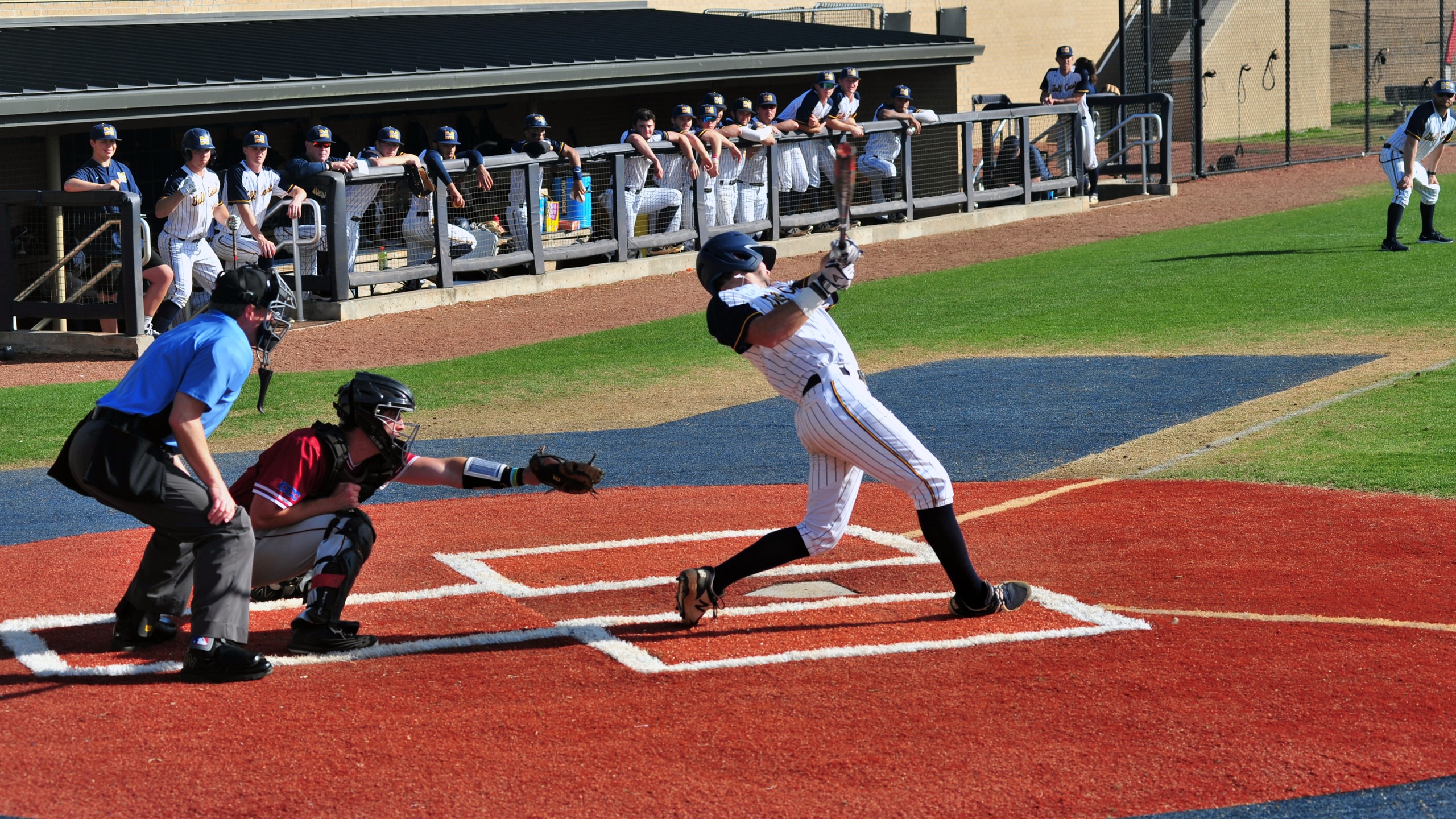 Clutch hitting, DeLano&rsquo;s pitching earns MGCCC split