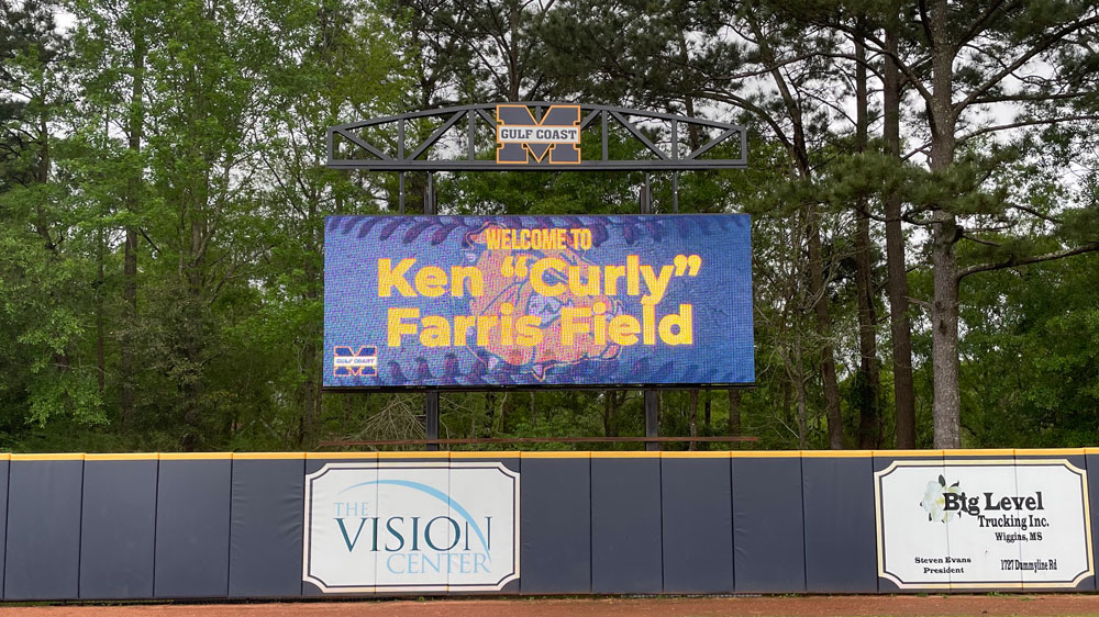 UPDATE: Baseball debuts video board Thursday