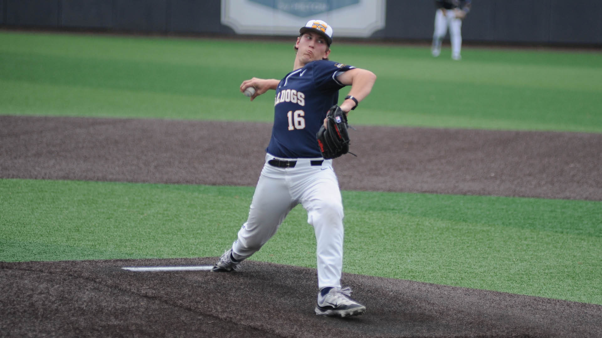 Vines hurls Bulldogs to split with No. 23 NEMCC