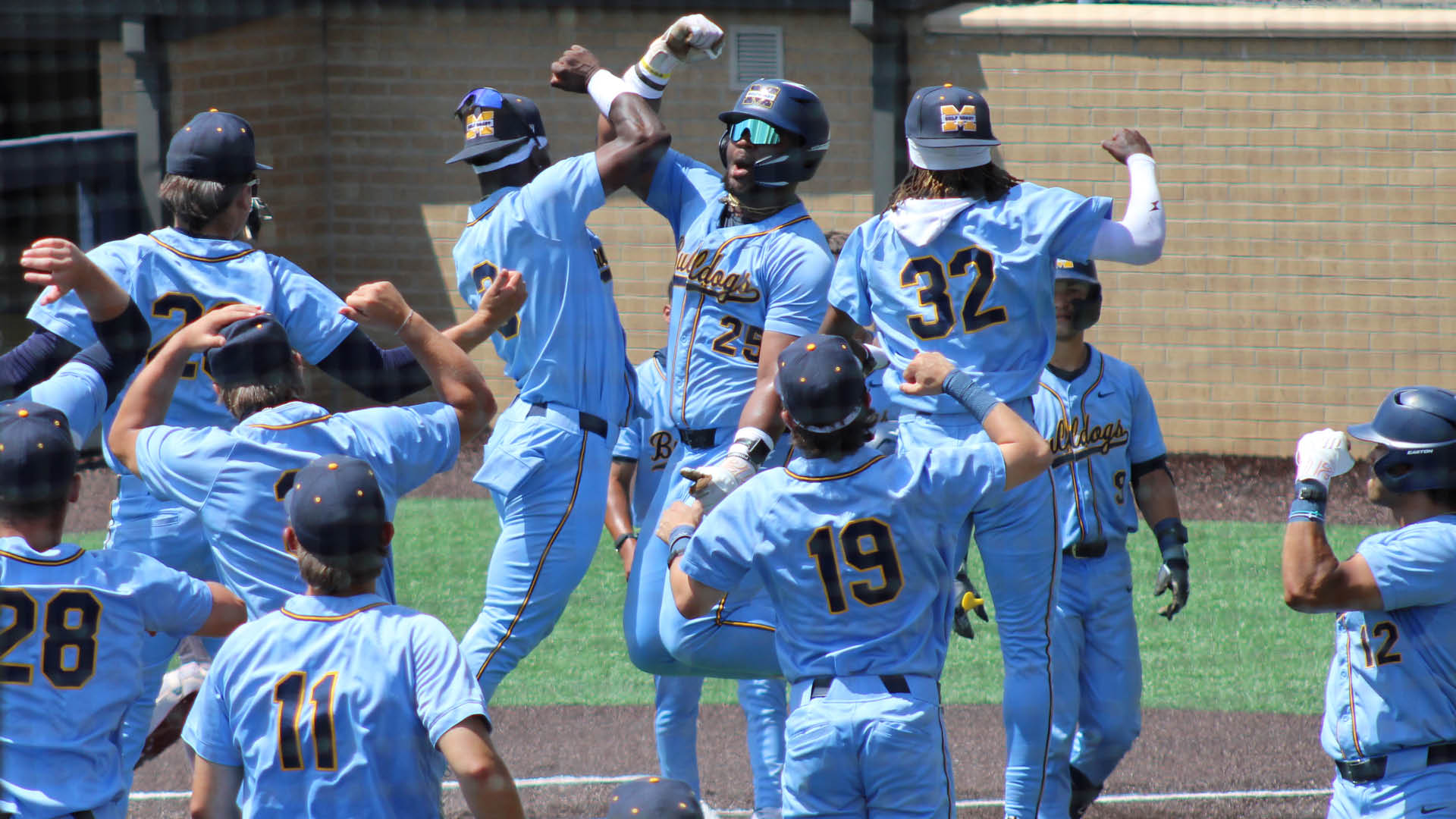 Baseball sweeps to avoid play-in game
