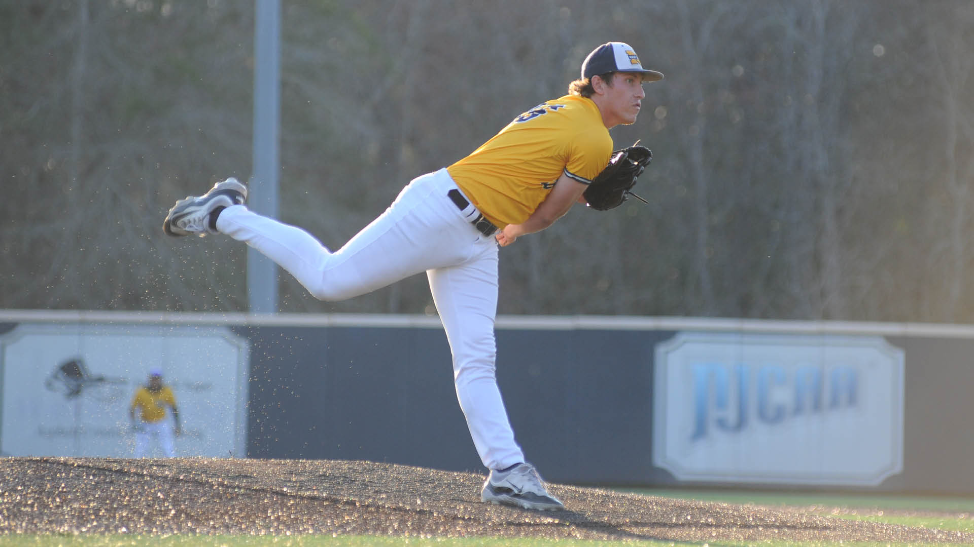 Vines strikes out 10 in four-hitter