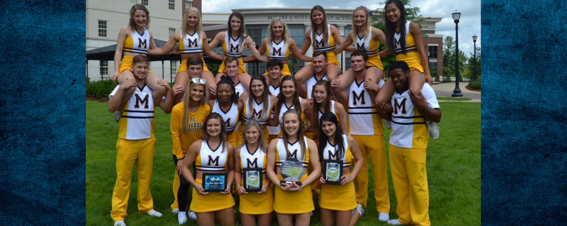 Bulldog Cheer team wins big at camp