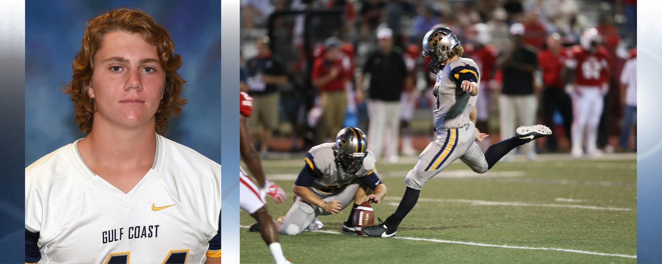 Rowland named MACJC Special Teams Player of the Week
