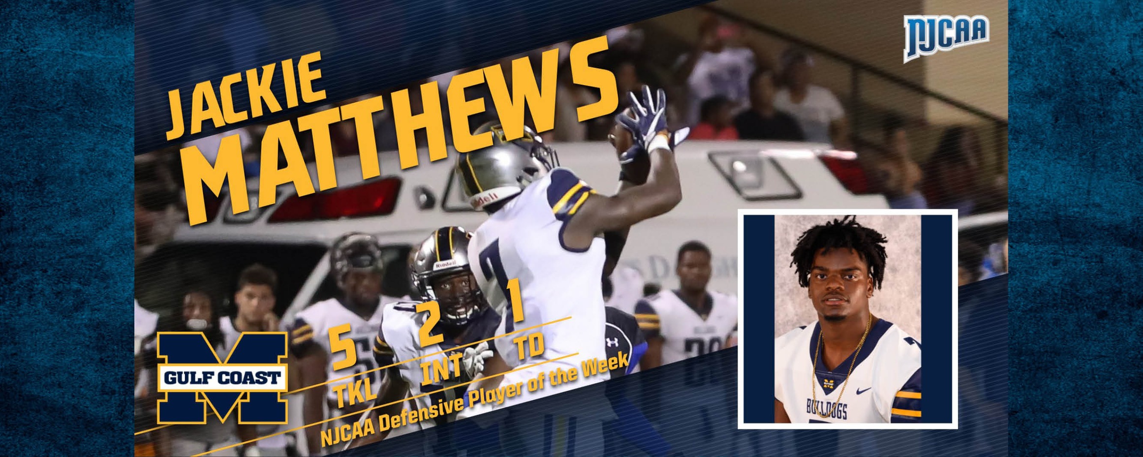 Matthews wins NJCAA Player of the Week