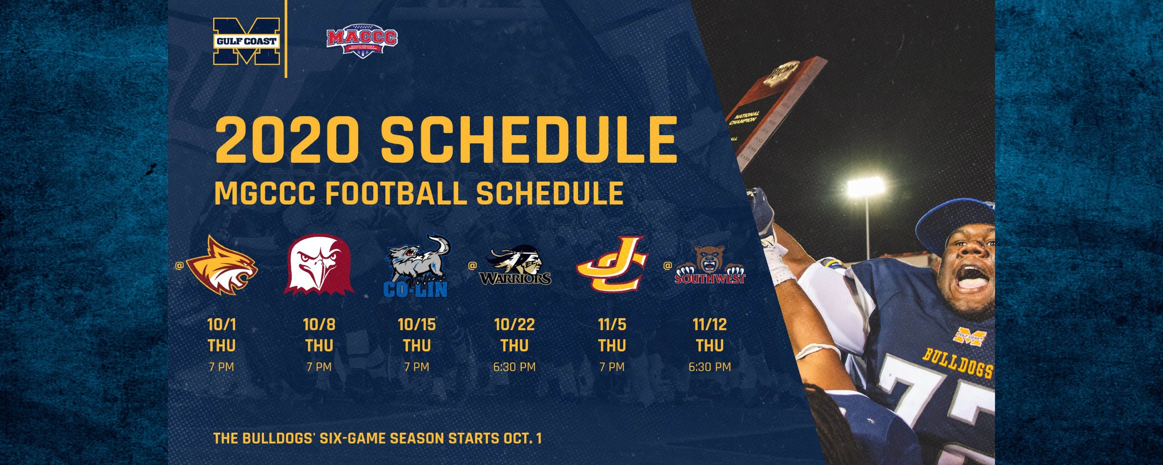 MGCCC Football kicks off Oct. 1