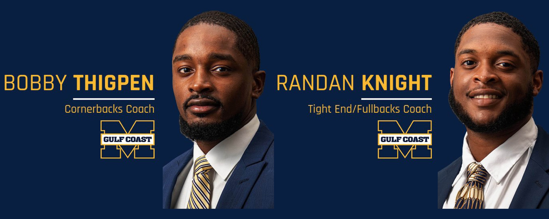 Thigpen, Knight added to MGCCC staff