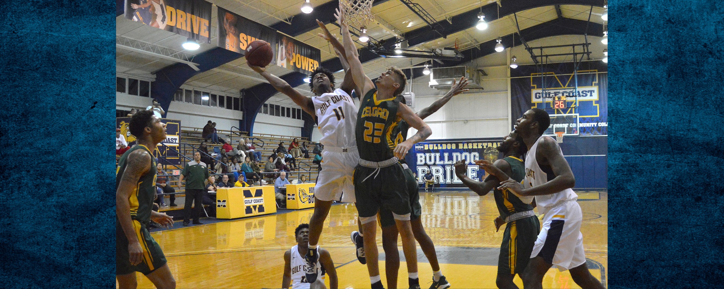Gulf Coast leads big early, holds on late