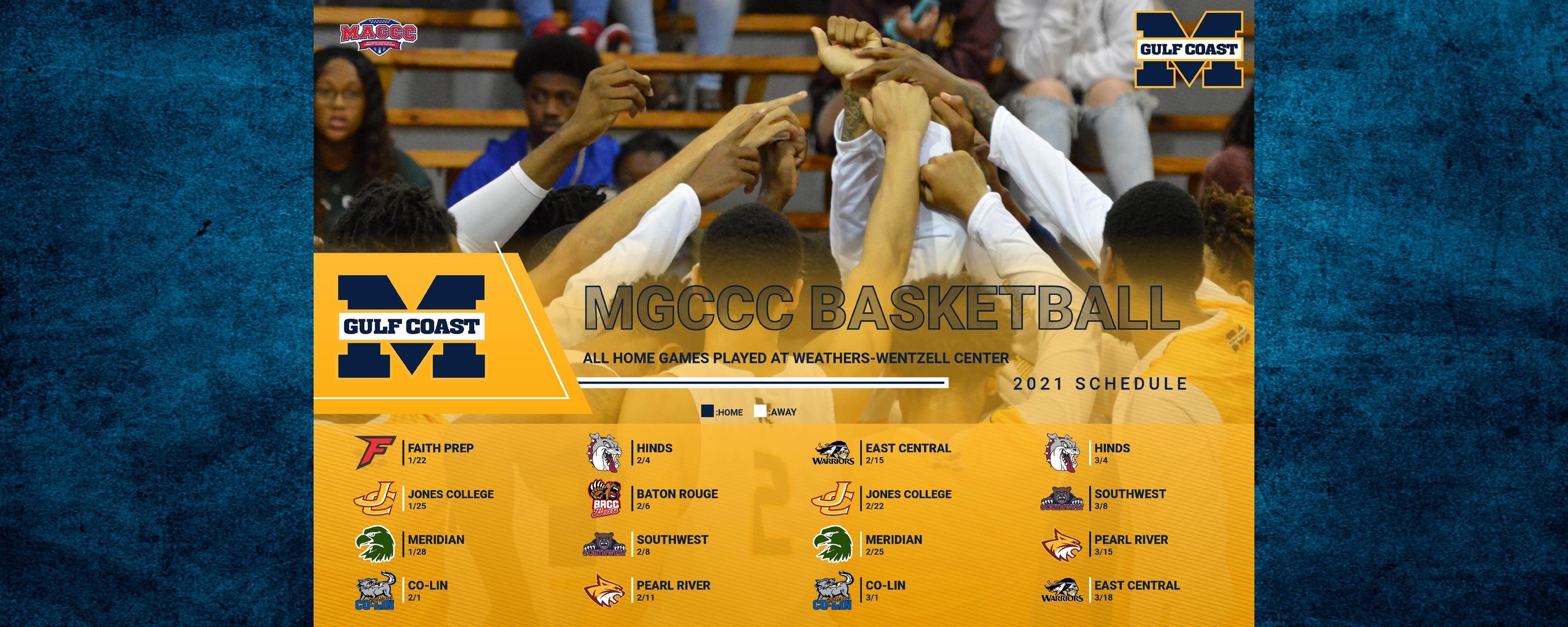 Gulf Coast men&rsquo;s basketball releases schedule