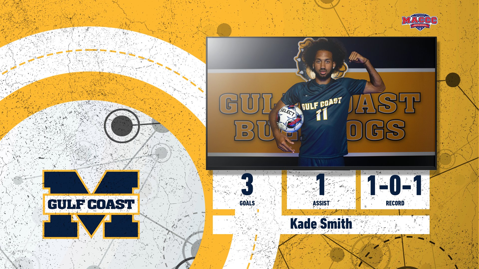 Smith named MACCC Player of the Week