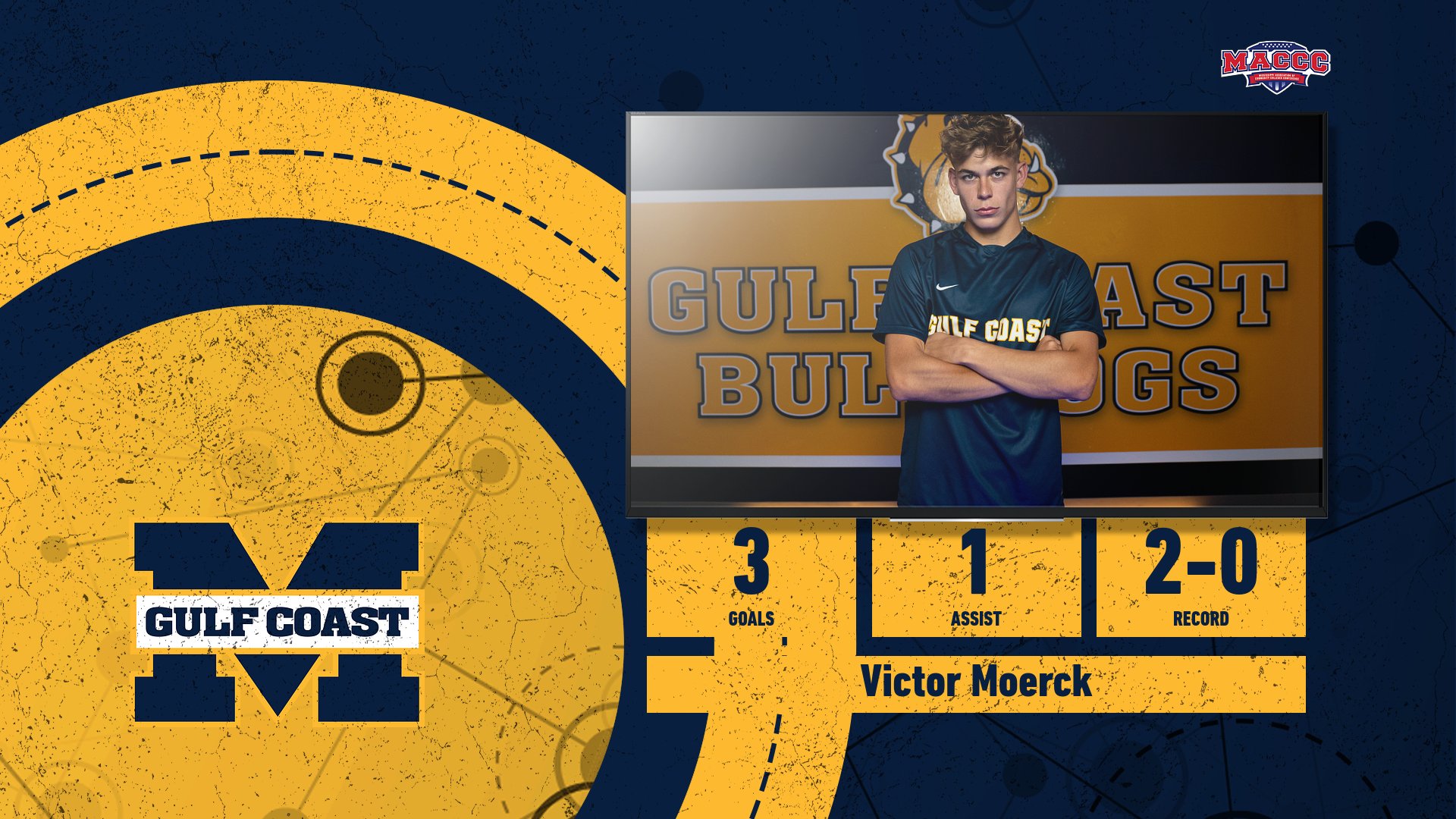 Moerck scores MACCC Player of the Week