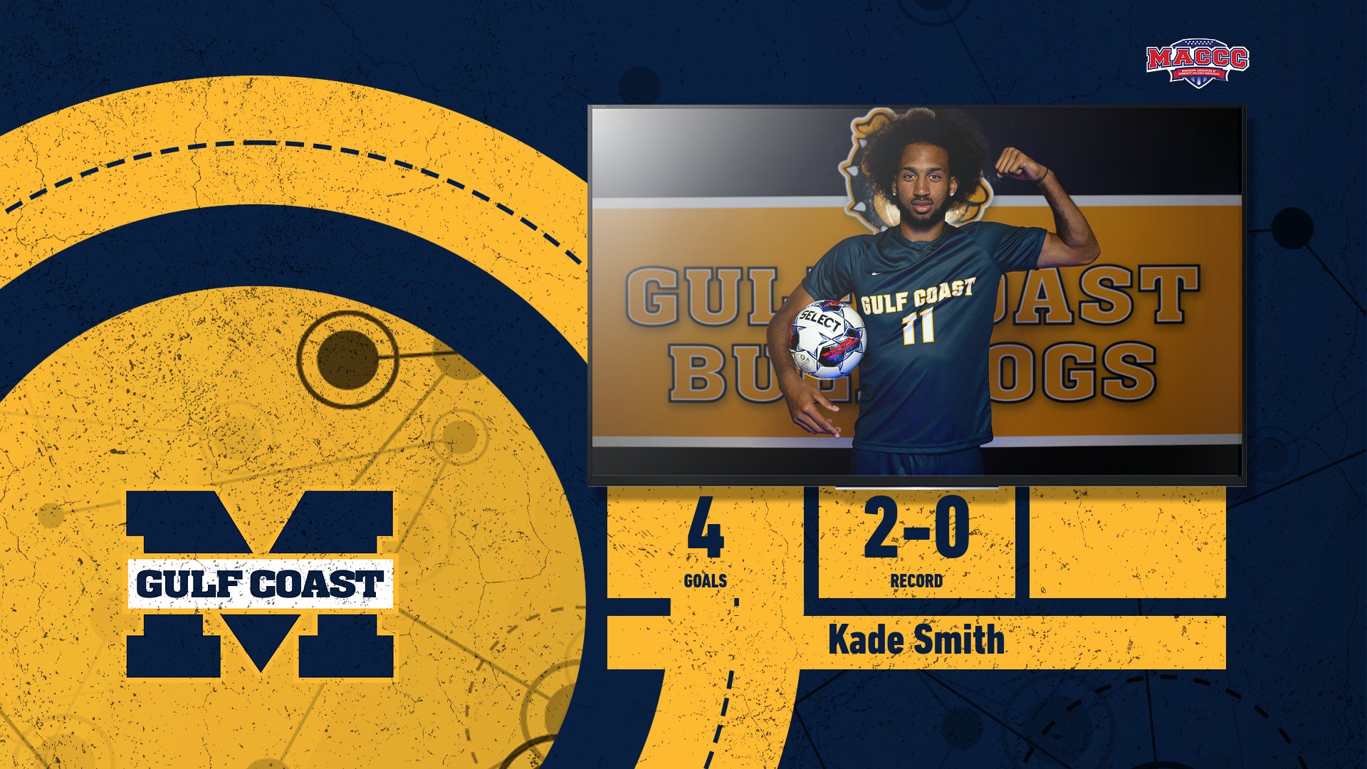 Smith scores MACCC Player of the Week