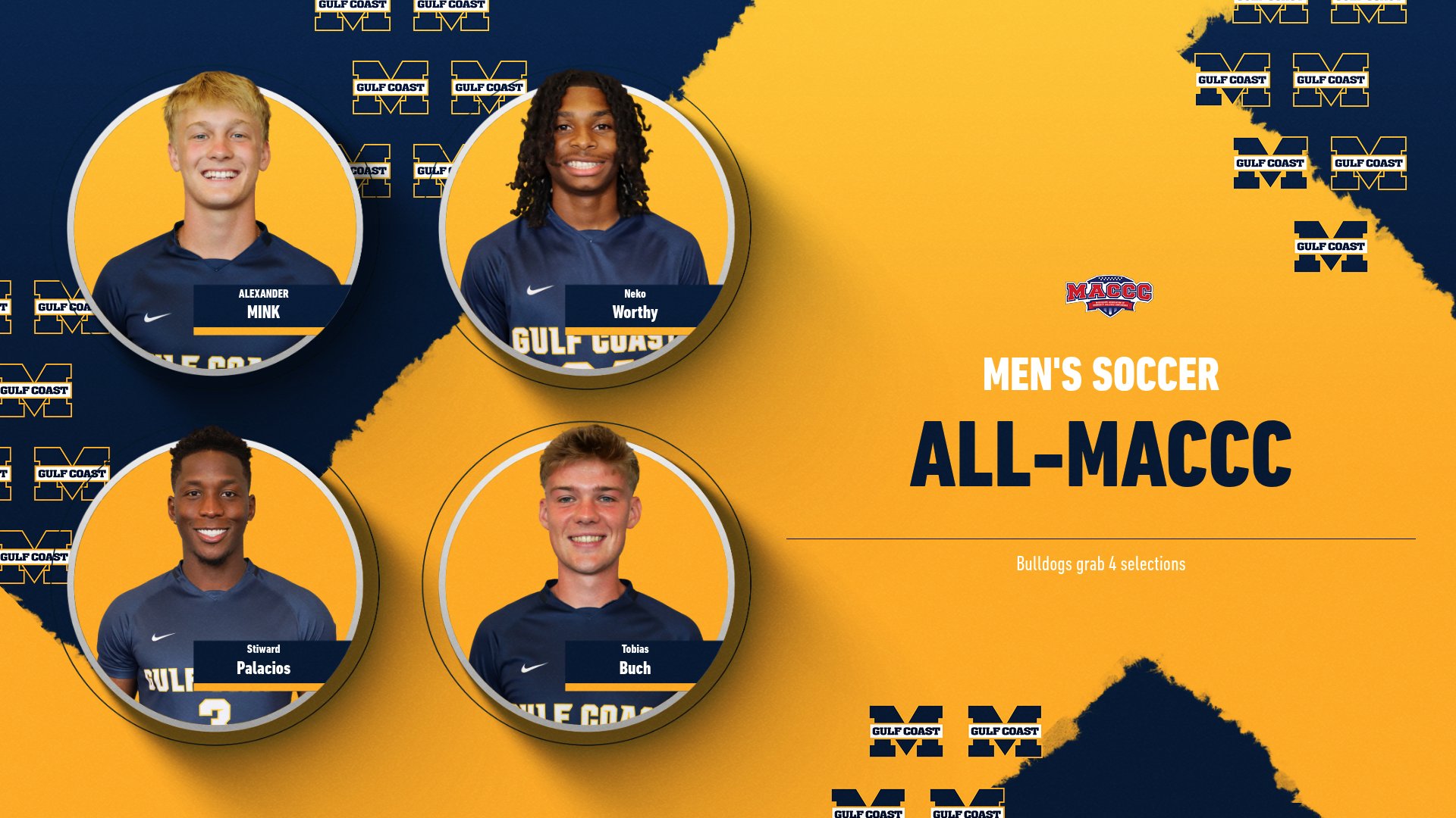 4 Bulldogs earn All-MACCC