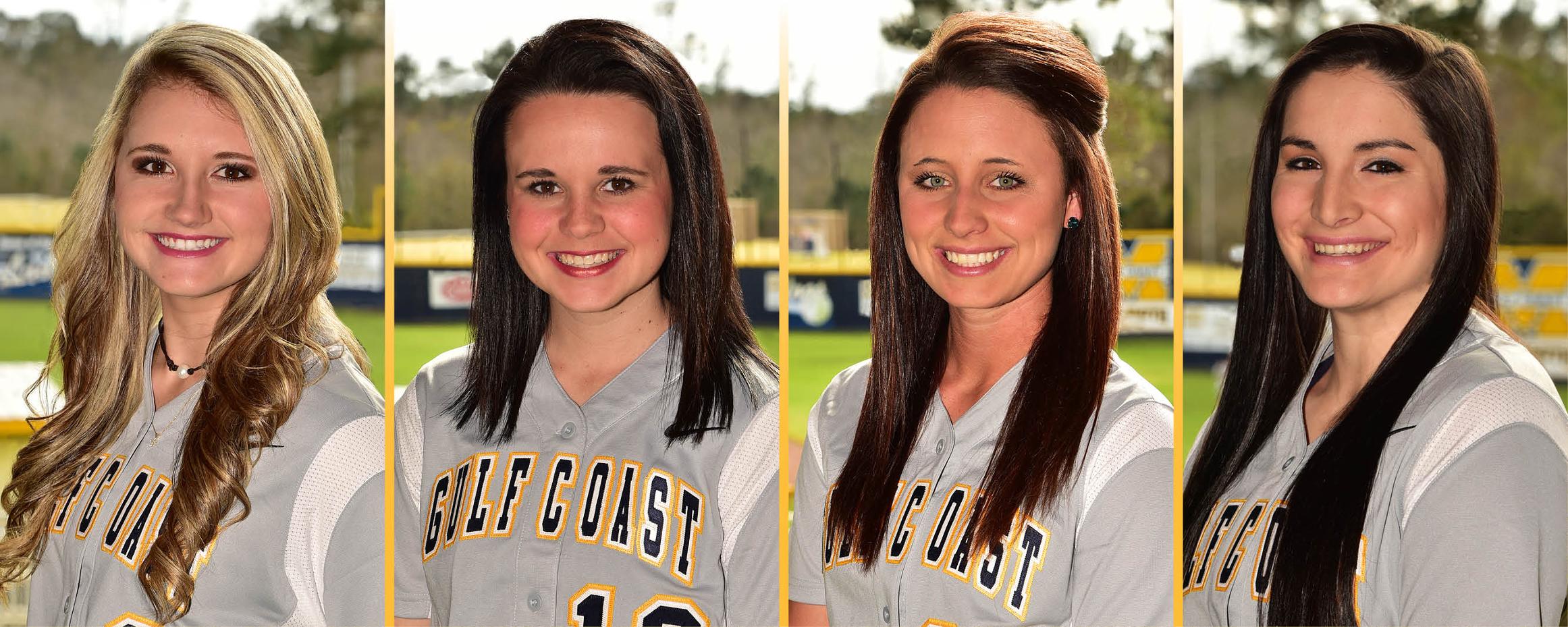 Gulf Coast places four on All-Region team