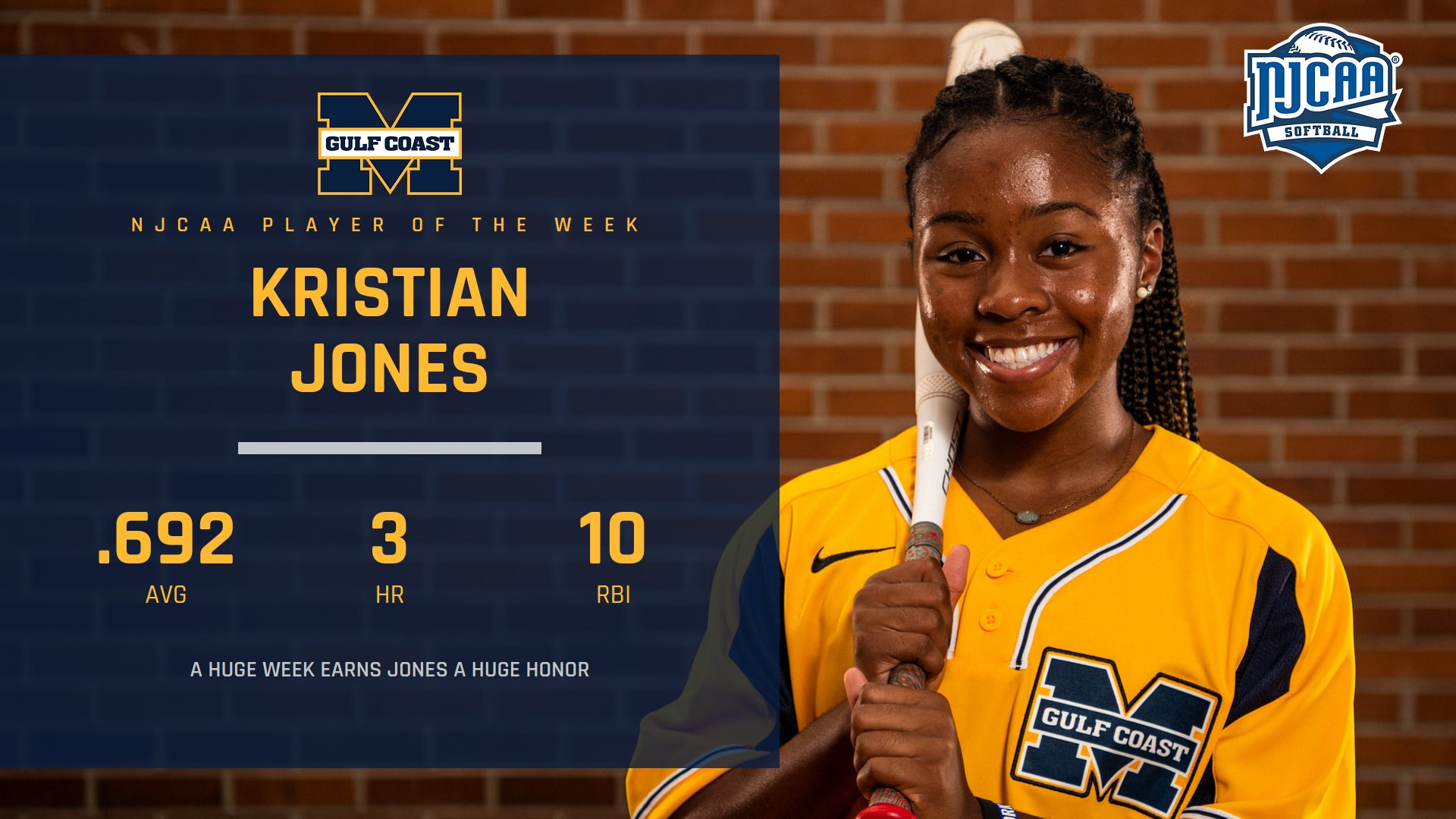 Jones win NJCAA honors