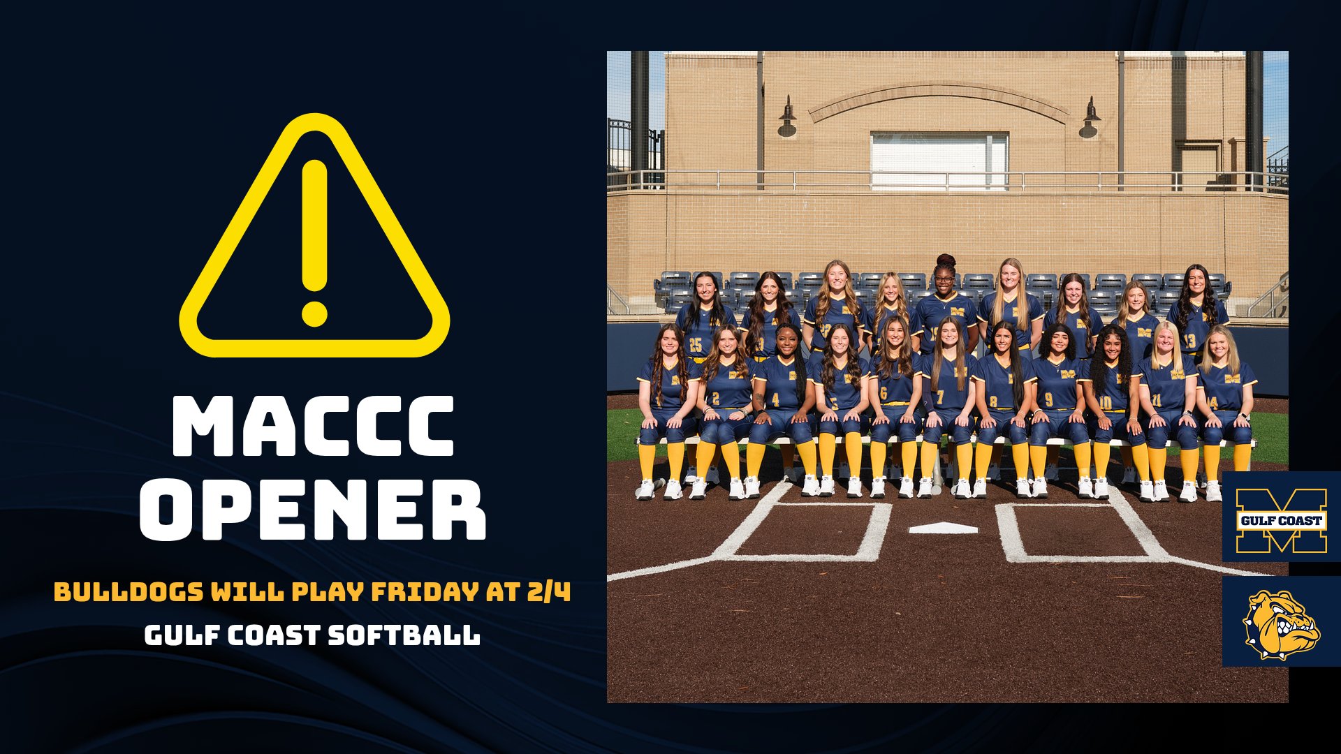 No. 20 Bulldogs open MACCC play Friday