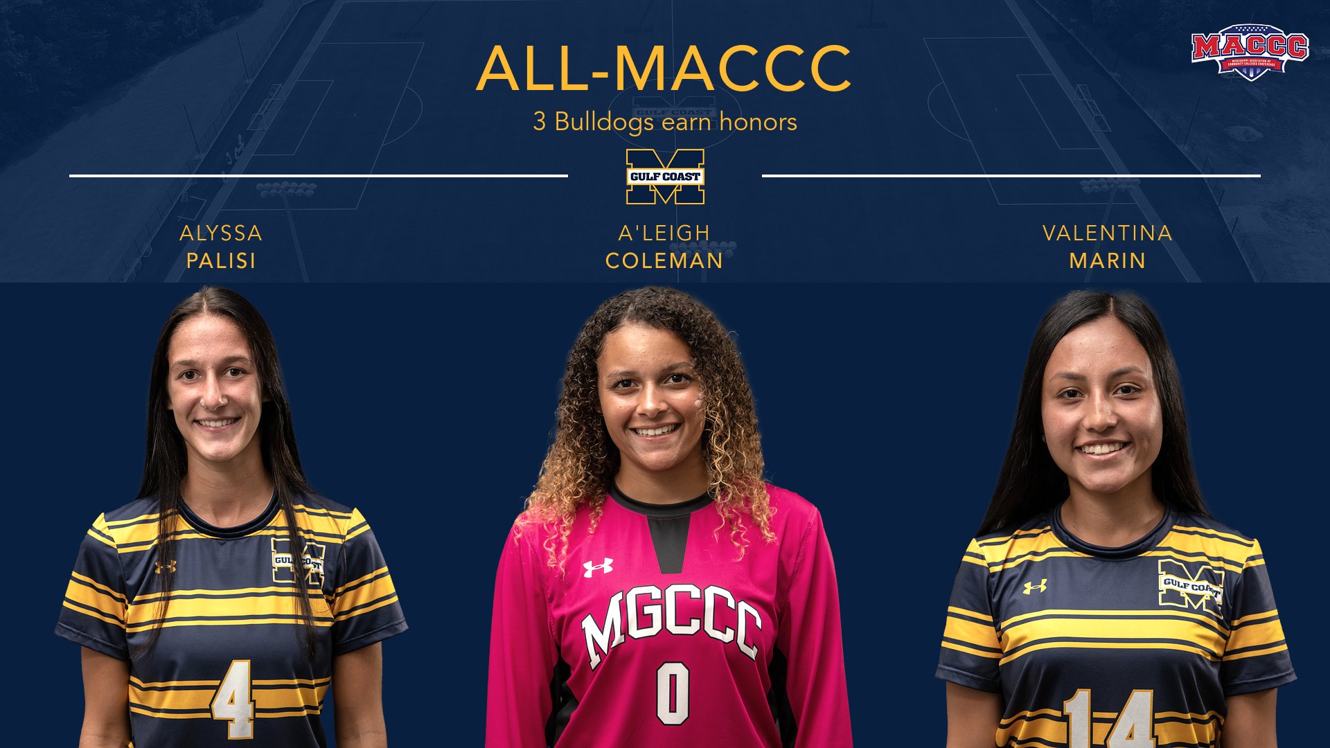 Women&rsquo;s Soccer places 3 on All-MACCC squad