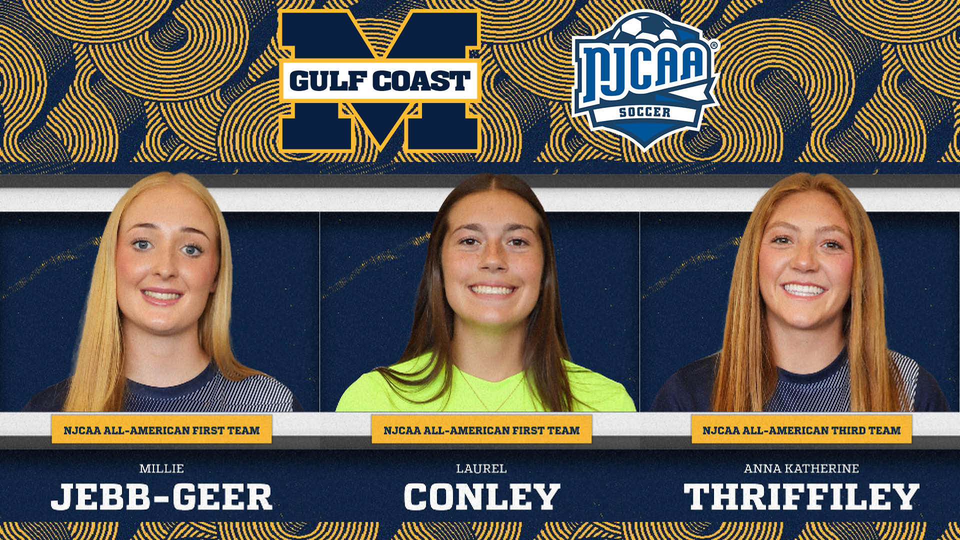Jebb-Geer, Conley, Thriffiley named NJCAA All-Americans
