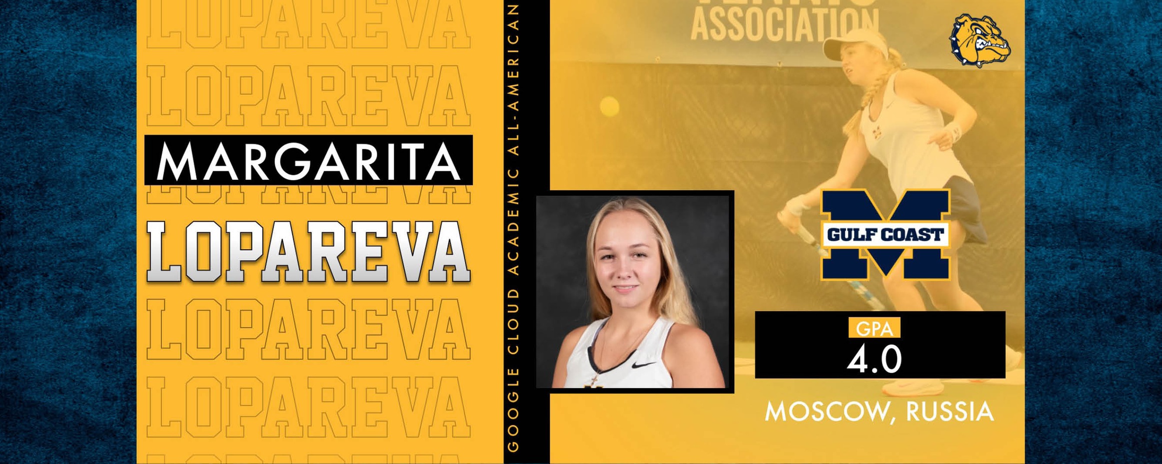 Lopareva named Academic All-American
