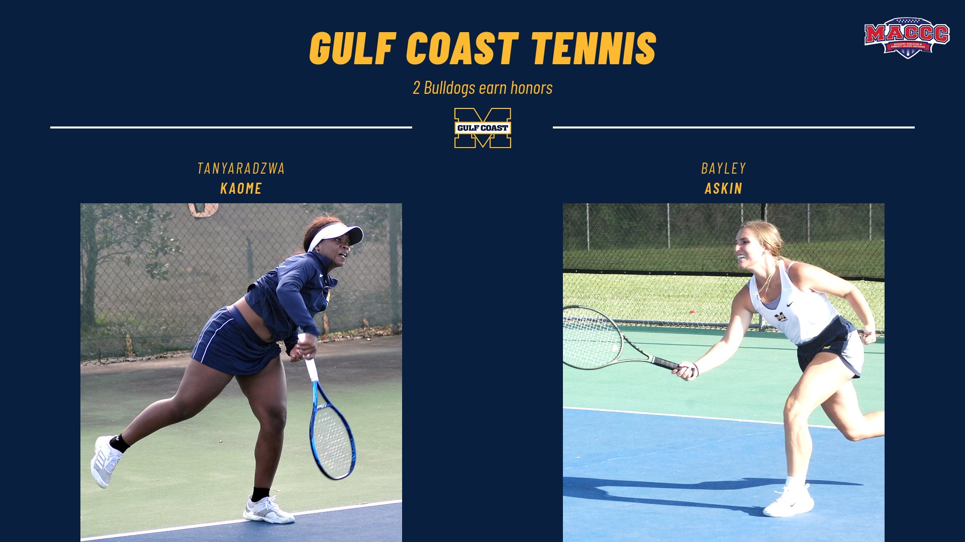Kaome, Askin earn All-MACCC kudos